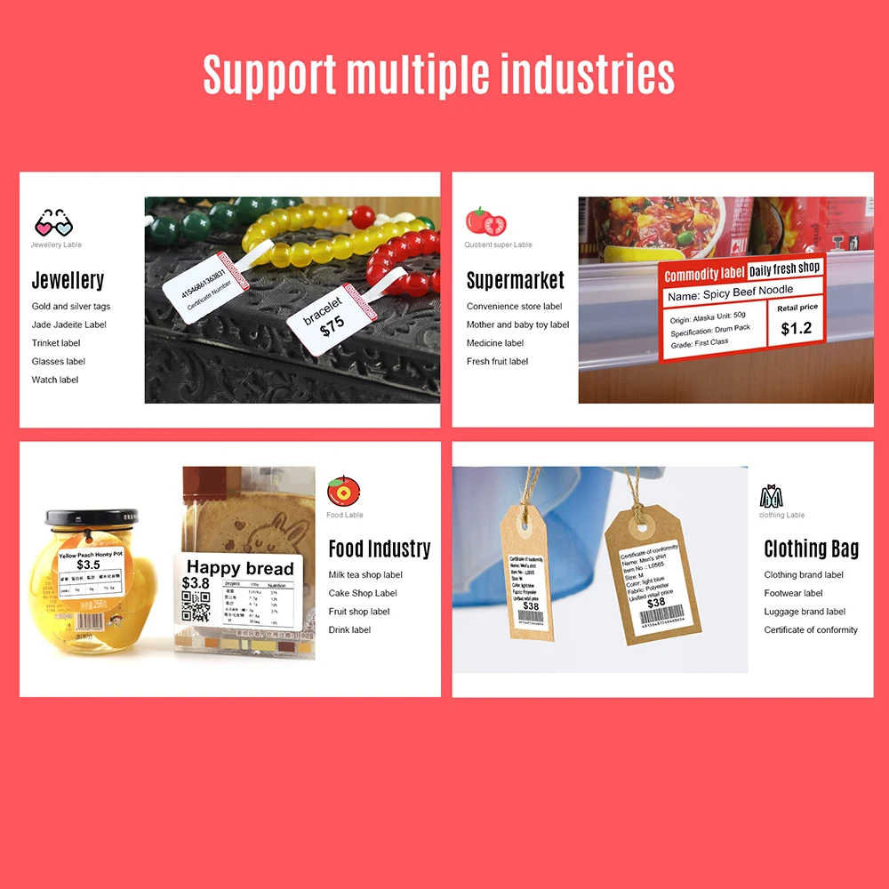 Белая пустая термальная печатная бумага рулон штрих кода Цена Этикетка Бумага