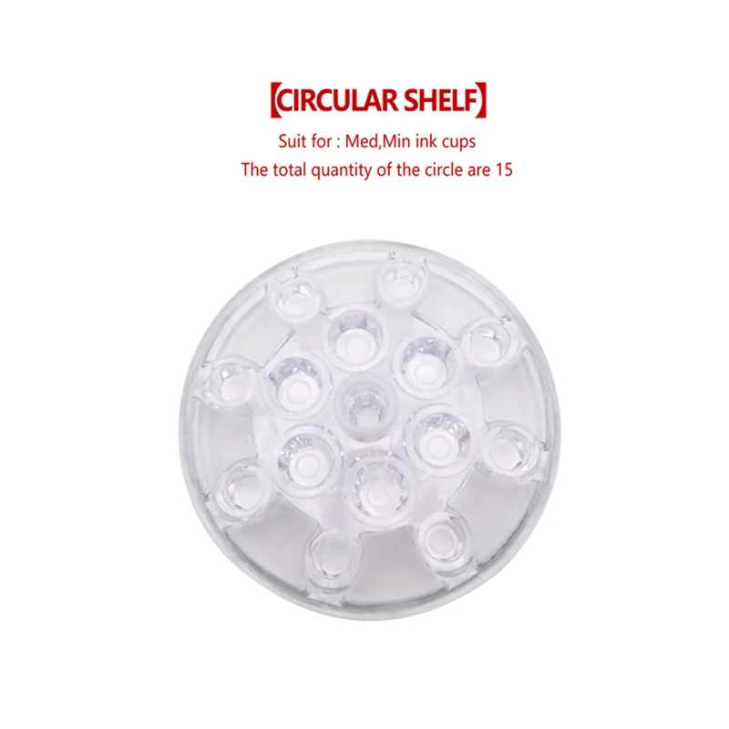 1 шт. держатель для стакана с чернилами и кольцевая полка перманентного макияжа
