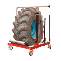 1500kg loading weight big horsepower tractor tyre handling and disassembly frame engineering truck car tire transporter