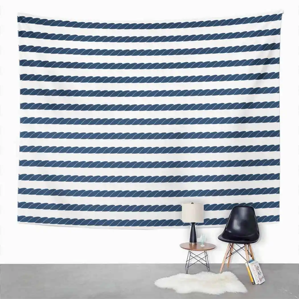 Простой разделенный гобелен с коронами настенный декоративный коврик для