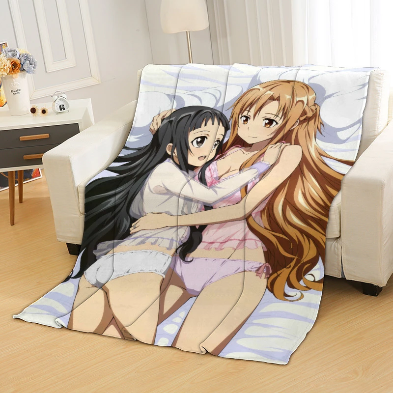 Одеяло с мультяшным рисунком из аниме Сан-меч банное полотенце для сна