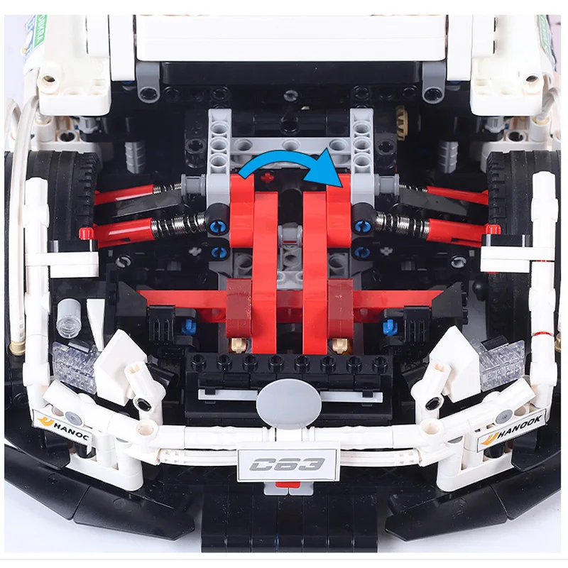 

2020 IN Stock Mould King MOC 13075 Technical Series AMG C63 Sport Racing Car Model Building Blocks Bricks 6687 Kids Toys Gifts