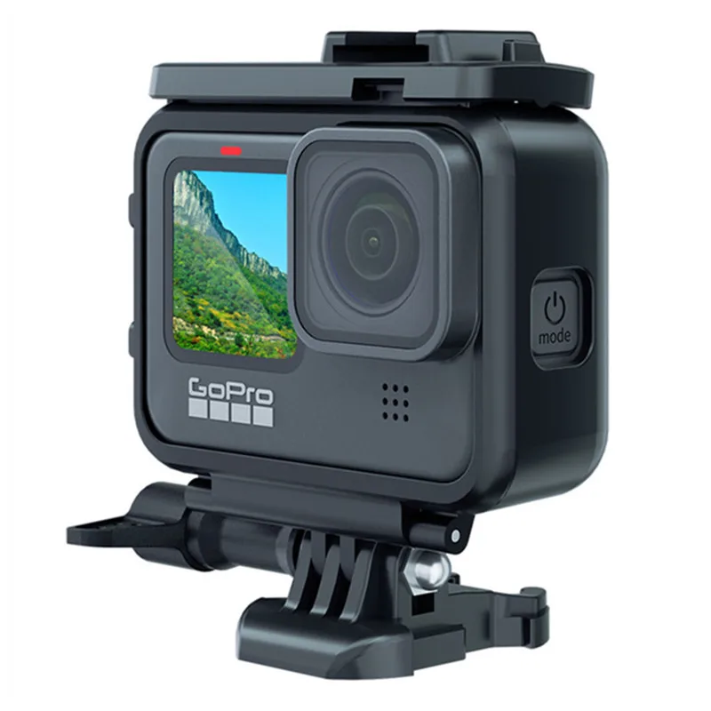 Защитный чехол бампер для Gopro Hero 9 черный подставка аксессуары спортивной экшн