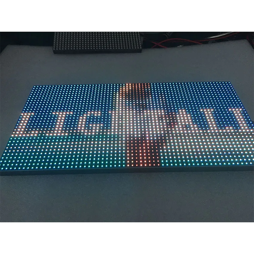 P10 наружный светодиодный модуль 320x160 мм 32*16 пикселей дисплей smd hub75 rgb такси