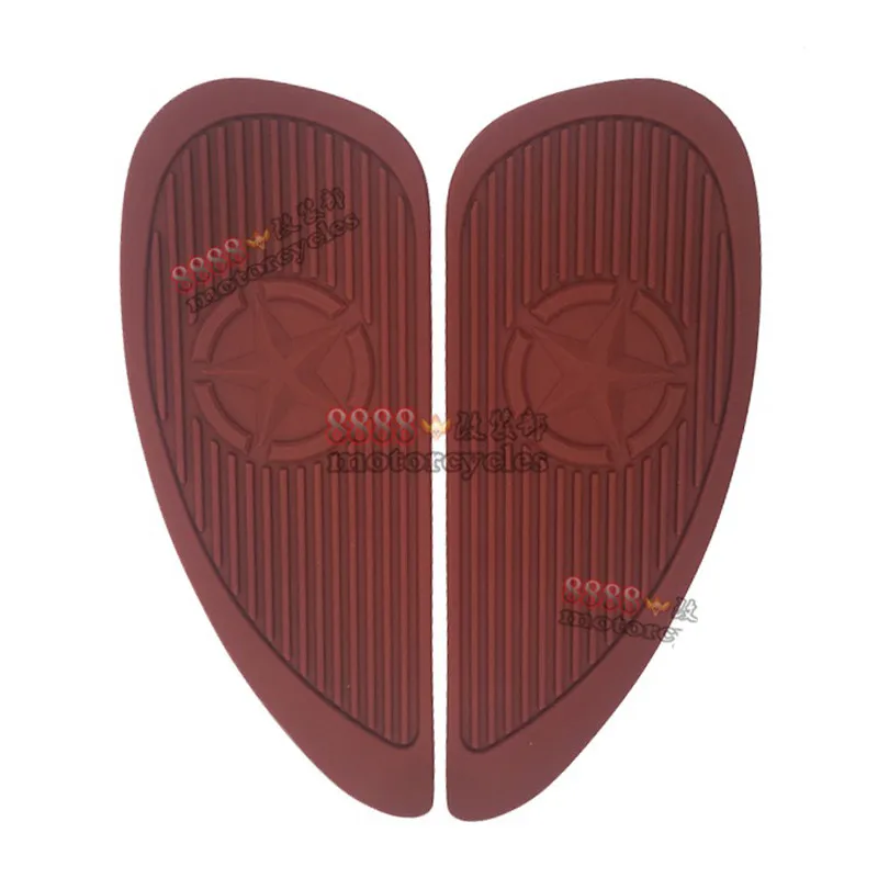 Резиновая наклейка на мотоцикл Универсальная деталь защита колена для vespa yamaha