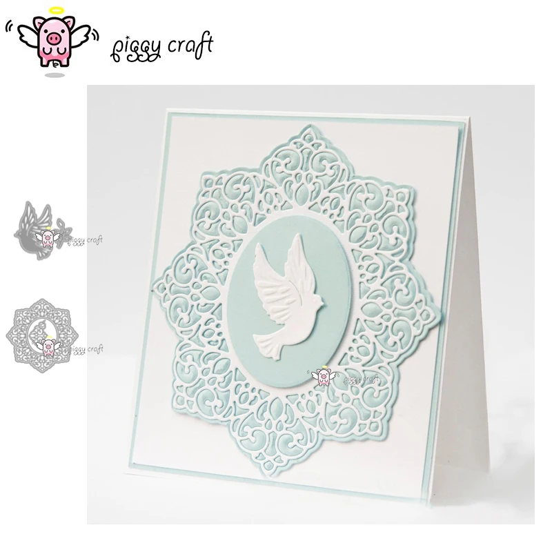 Свинья для рукоделия металлические режущие штампы порезанные формы мир голубь