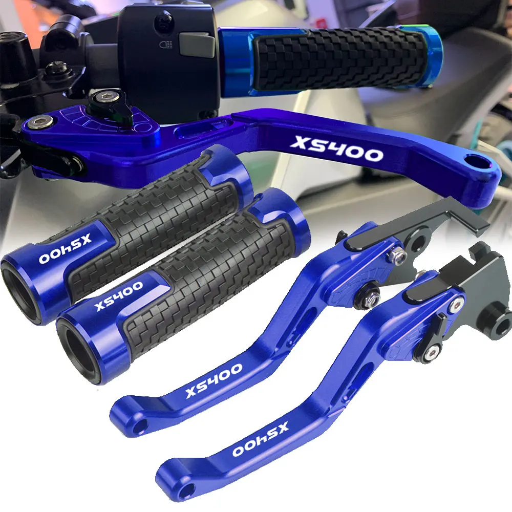 

FOR YAMAHA XS400 XS 400 1978-1979 Motorcycle Accessories Brake Handle Clutch Lever CNC Aluminum Adjustable Clutch Brake Levers