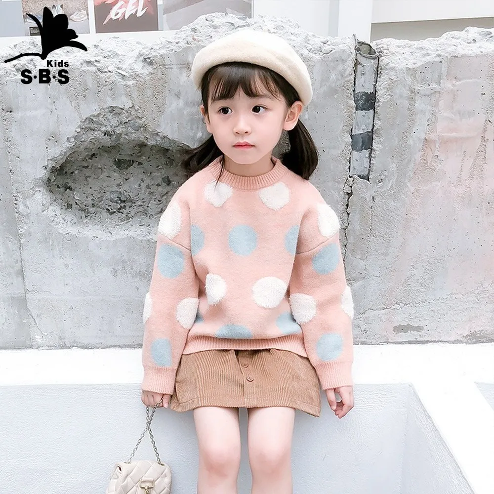 Свитер для девочек Осенний Детский свитер Новое поступление 2019 с капюшоном