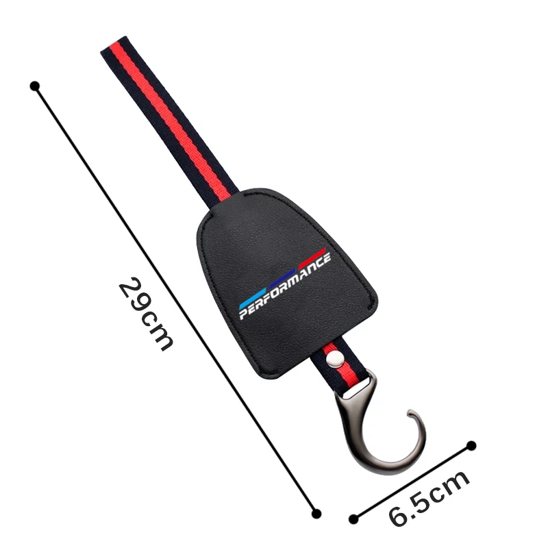 

Car Seat Back Hook Car Interior Portable Hanger for Car Bag Cloth Decoration For BMW M E91 E46 E92 E93 E60 E61 F10 F07 e46 e30