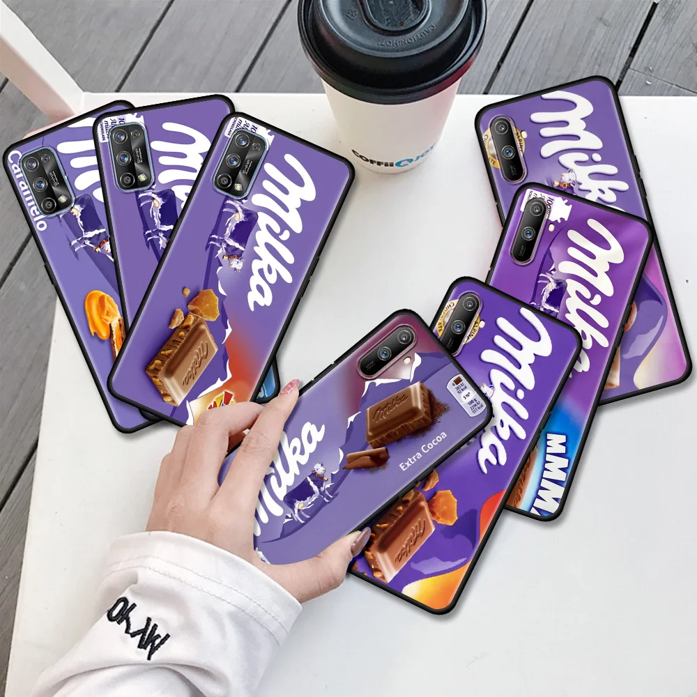 Силиконовый чехол для Oppo Realme 8 C21 C3 6 7 Pro A53 XT GT A9 A93 7i 5 A52 Find X2 Lite | Мобильные телефоны и
