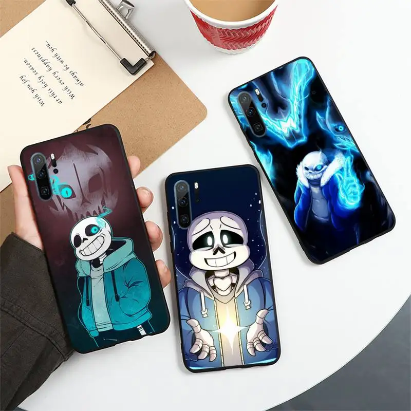 

undertale sans doggo cartoon Phone Case For Huawei honor Mate P 10 20 30 40 i 9 8 pro x Lite smart 2019 nova 5t