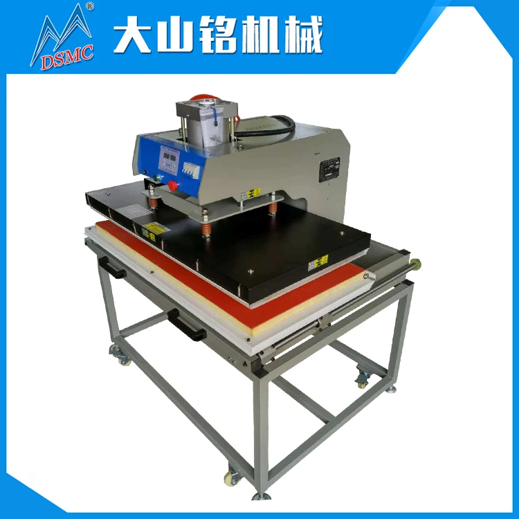 Большая Заводская CE пневматическая одностанция для рисования 60x120 термопресс