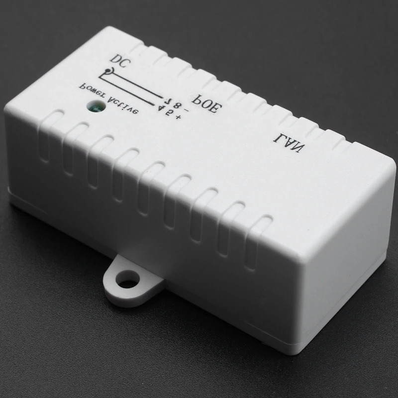 Poe сплиттер инжектор Rj45 Dc 5 мм x 2 1 вход пассивный фотоадаптер для Ip сетевой камеры