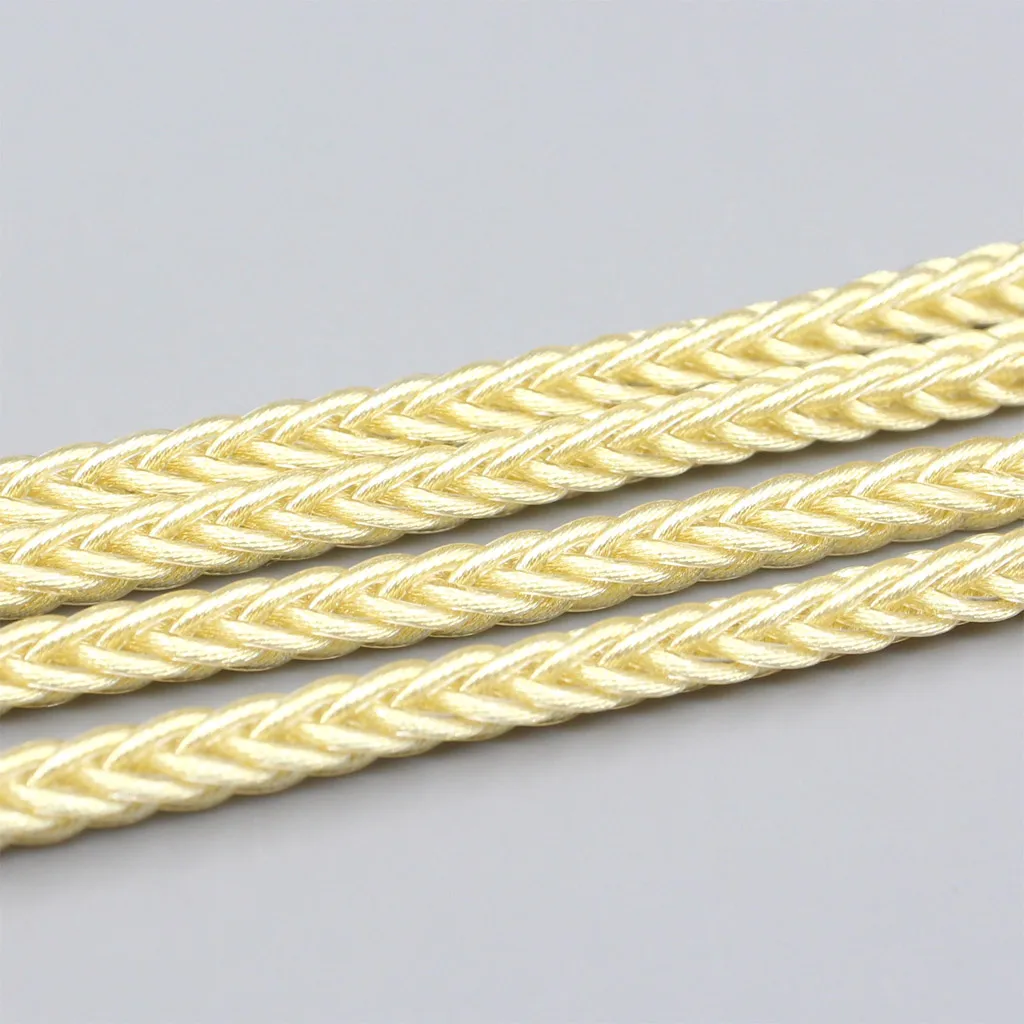 LN007634 8 Core Gold Plated + Palladium Silver OCC Cable  For  Focal Clear Elear Elex Elegia Stellia 3.5mm Pin enlarge