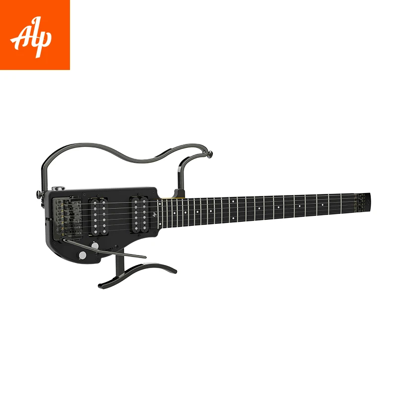 ALP ADS-201H Безголовый дорожный электрогитара Двойной humbucker | Спорт и развлечения