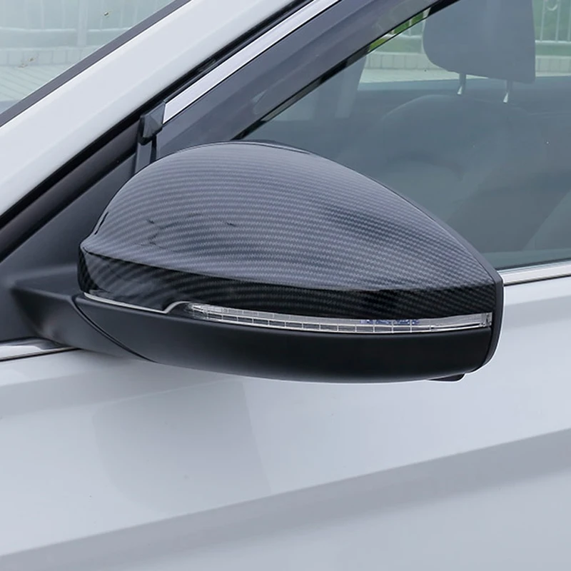 ABS 2шт Автомобиль Стайлинг для Volkswagen Jetta A7 автомобиля зеркала заднего вида блестки украшения хромированная отделка наружная отделка Аксессуары