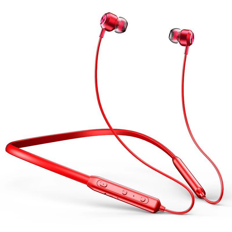 ECHILI быстрая зарядка Bluetooth наушники спортивные шейные гарнитура беспроводные для