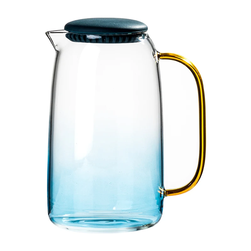 

Pitcher Home Use Kettle Tea Pot Glass Water Jug With Handle for Boiling Cold Drinkware Glass kettle