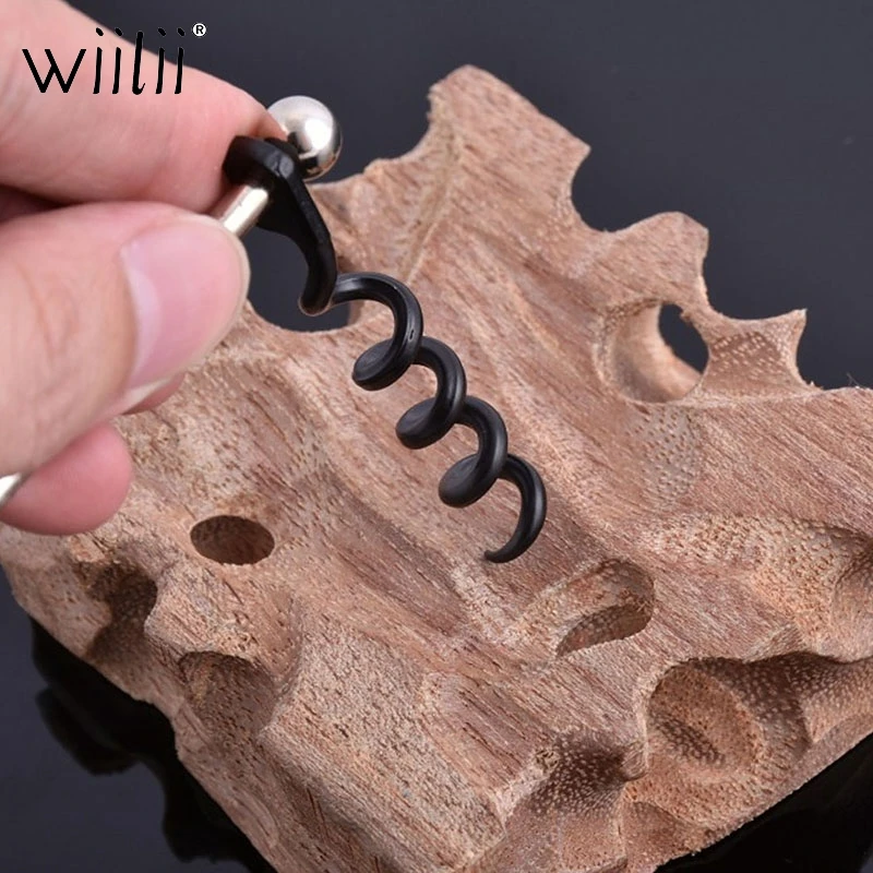 Wiilii мини-бутылка для вина открывалка с брелком Карманный пивной колба штопор