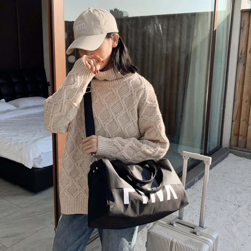 

Weekend Sports Duffel Bag Large Capacity Shoulder Fitness Bag Dry And Wet Separation Yoga Backpack Men&women Traval Backpack