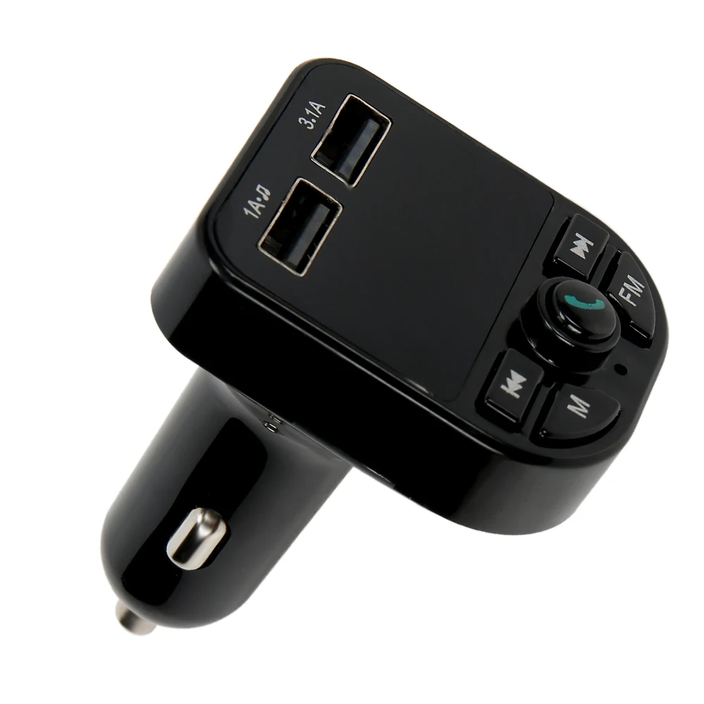 Автомобильный Bluetooth fm-передатчик двойной USB порт зарядное устройство fm-модулятор MP3-плеер Автомобильная Зажигалка беспроводные звонки, музыка плеер