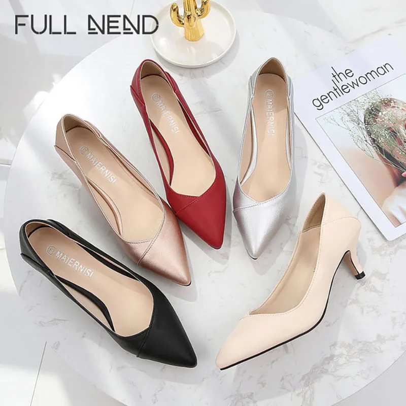 

Shoes Women Pumps Fashion High Heels Shoes Black Pink Silver Shoes Women Wedding Shoes Ladies Stiletto Women Big Size Heels 2021