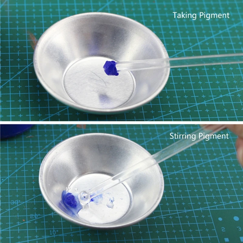 

100Pcs Clear Plastic 7" Long Stir Sticks Reusable Stirring Sticks Kit for Mixing Resin Epoxy Liquid Paint Resin Crafts