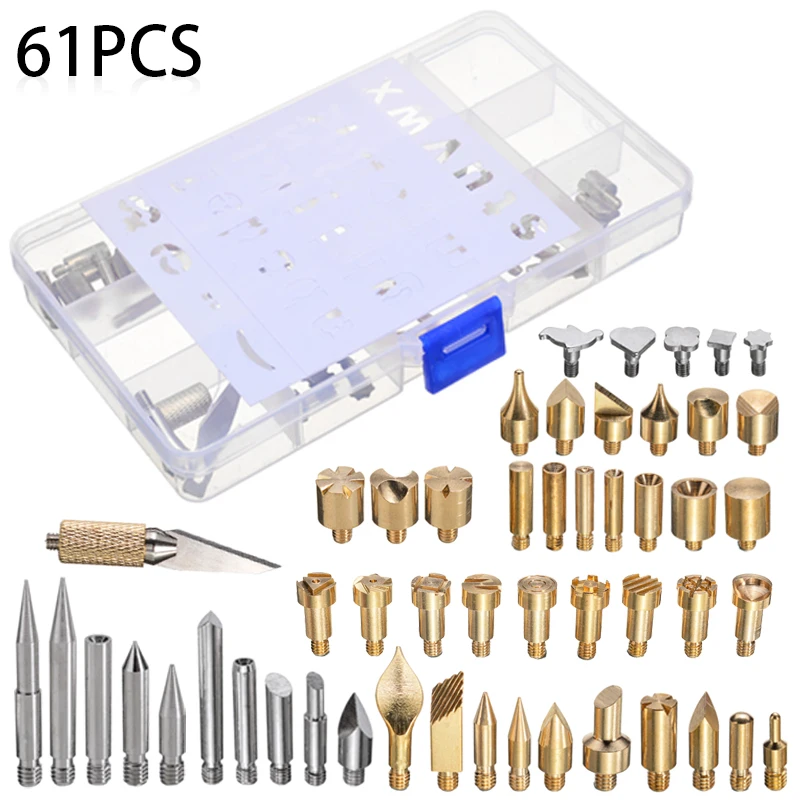 60 Вт наконечники для выжигания по дереву ручка инструмент паяльник трафарет