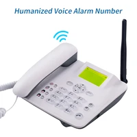 fixed wireless phone desktop telephone support gsm 85090018001900mhz sim tf card 3g cordless phone with antenna radio