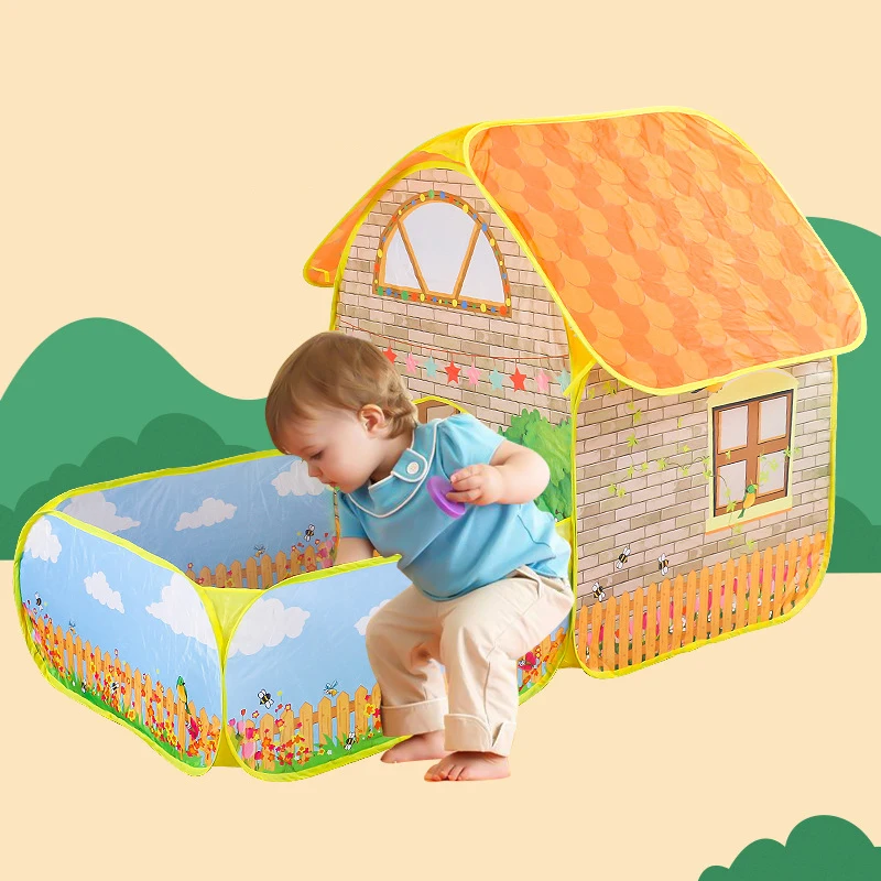 Домик детский игрушечный для дома большая вилла садовый домик Комната принцессы