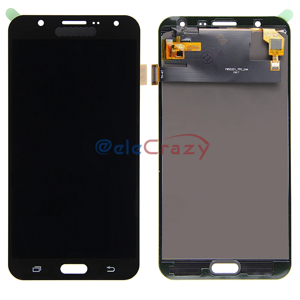 100% протестированный для SAMSUNG Galaxy J7 2015 J700 J700F J700M J700H ЖК дисплей с сенсорным экраном