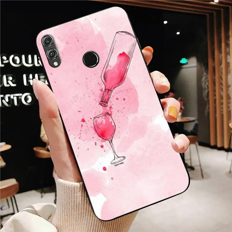 

Popular fashion Phone Case Black Cover For Huawei Mate10/30/30Pro/40/40Pro Enjoy10/10Plus/8Plus/9E Y6P/8S/9 Cases