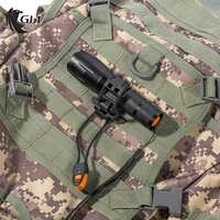 tactical wheel clip molle hiking accessories multifunction hanging buckle tourniquet bracket military backpack