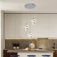 gold chrome plating led pendant lights modern design for restaurant pendant lamps bedroom kitchen hanging lamp indoor lighting