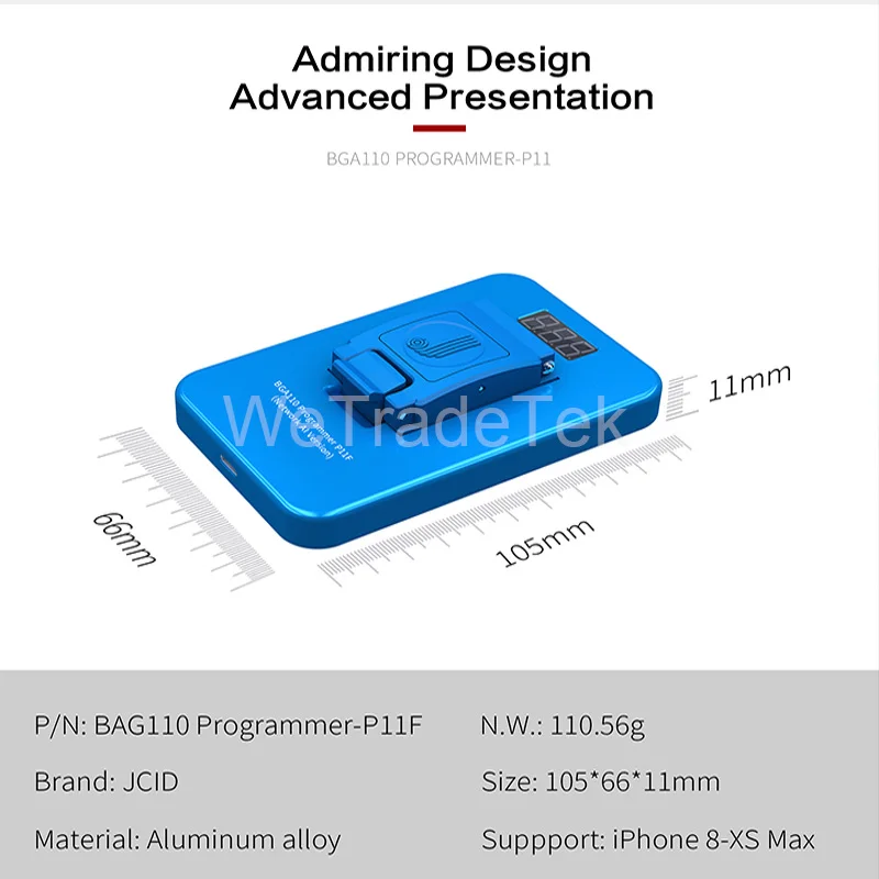 Программатор JC P11 BGA110 PCIE для IP XSMAX XS XR X 8P 8 nand Flash SYSCFG ремонт и модификация