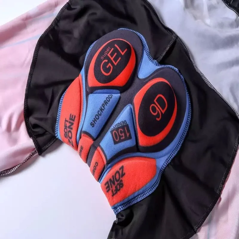 

2021 New Summer Short Sleeve Men's Cycling Jersey Set Triathlon Bike Mountain Bike Clothes Breathable Bike Riding Suit Set