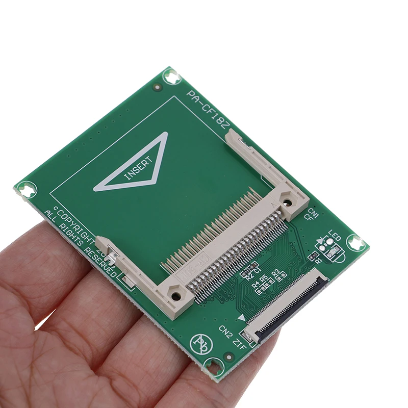 1 8 дюймов В переменного тока 50 Pin Compact Flash карты памяти CF карт в ZIF/CE адаптер внешний