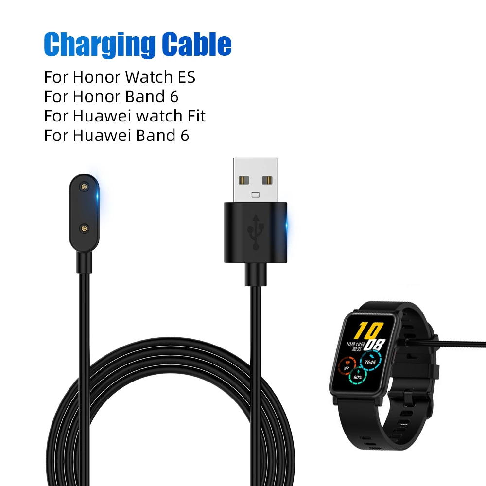 

Magnetic Adapter USB Charging Cable Cord Base Portable Charger For Huawei Watch Fit Huawei Band 6 Honor Watch ES Honor Band 6