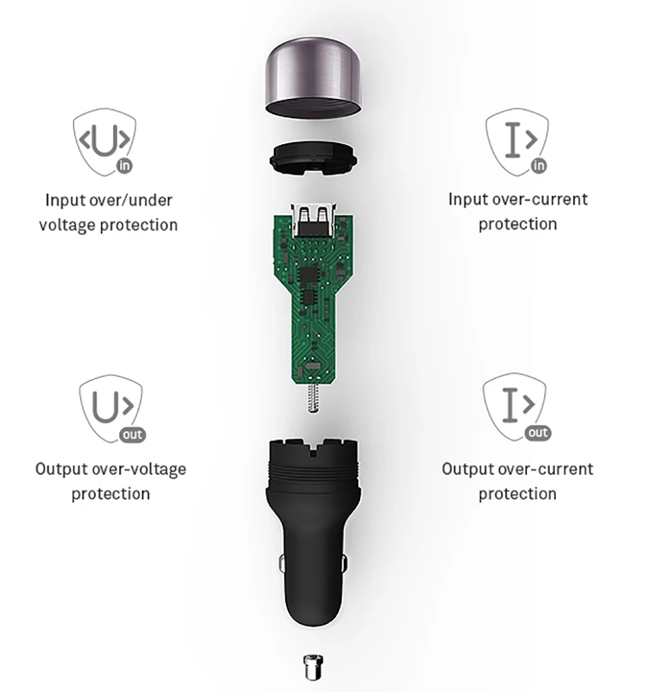 huawei Supercharge Baseus USB Автомобильное зарядное устройство адаптер для мобильного телефона Быстрая зарядка usb type C кабель для P9 Honor 8 9 V8