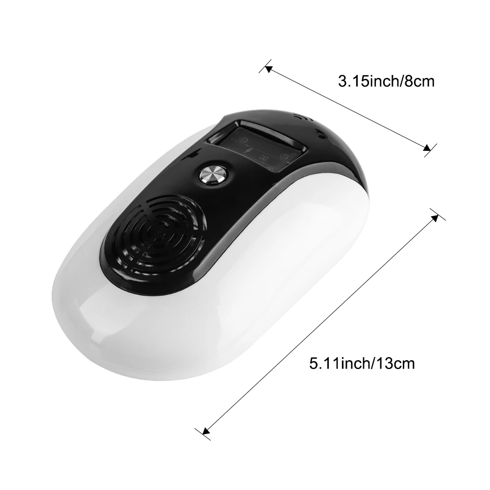 Ultrasonic Electronic Pest Repeller Mosquito Reject Machine Anti Insect Device Ultrasound Repellent US EU Plug | Дом и сад