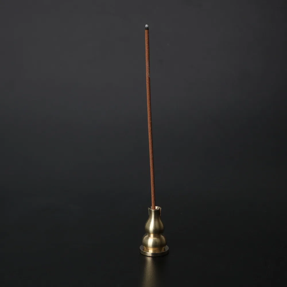 

Home Decors Incense Base Plug Stick Holder Classical Pattern Incense Burners Copper