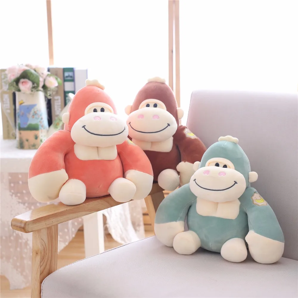 

Soft Plush Simulation Gorilla Orangutan stuffed Doll Toys Baby Kids Children Birthday Gift Home Shop Decor