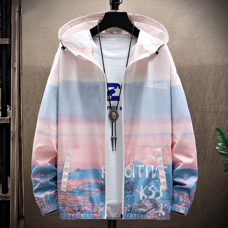 

Куртка с капюшоном для альпинизма, походов, легкая непромокаемая ветровка с защитой от УФ излучения