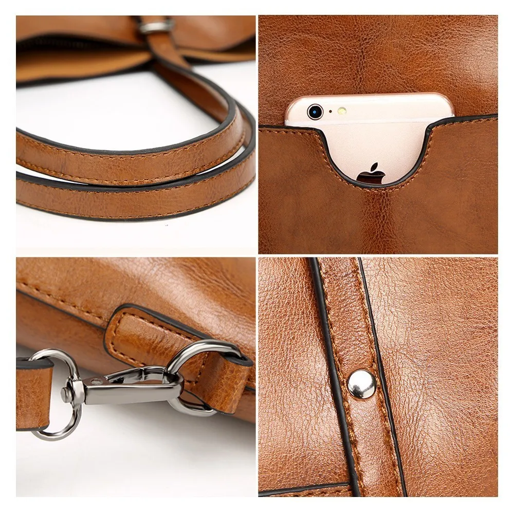 Herald Fashion большой Ёмкость женская сумка с короткими ручками высокого качества из PU