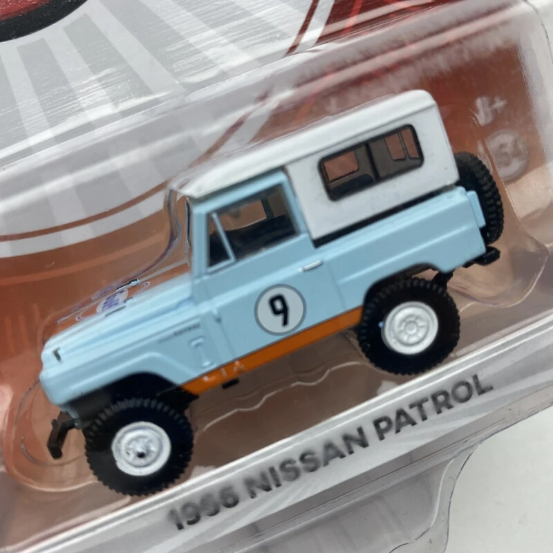 GreenLight 1:64 1955 Nissan патруль модель автомобиля из сплава металлические игрушки для детей литая под давлением