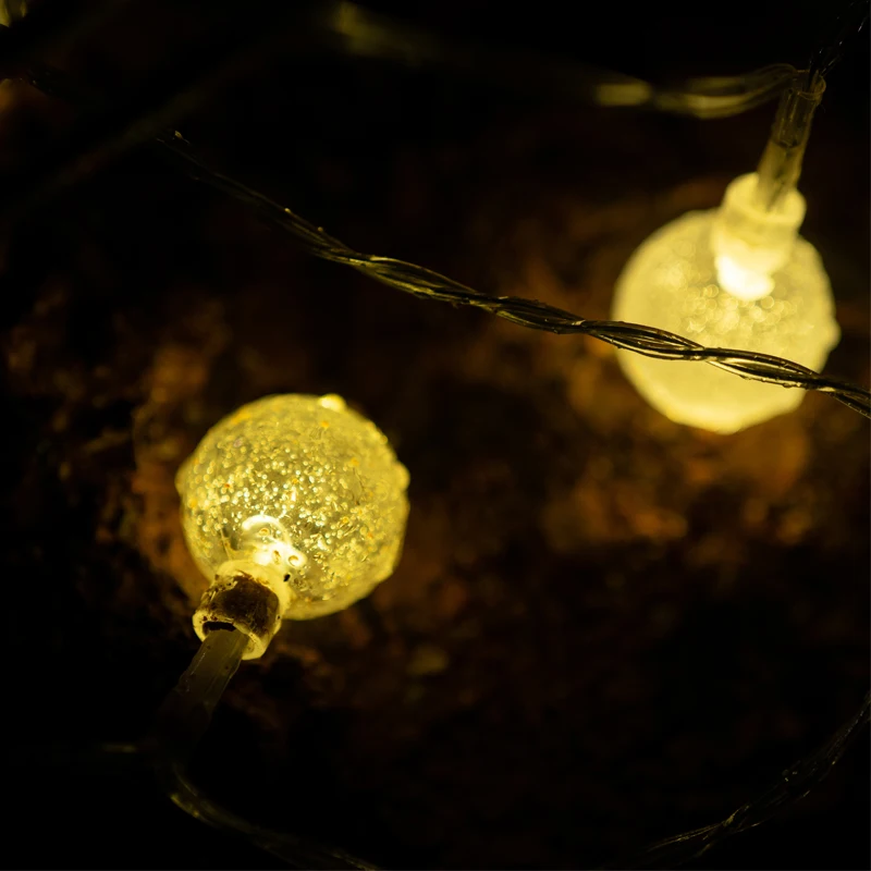BLACKDEER Солнечный струнный светильник s Открытый 100 Led хрустальный Глобус