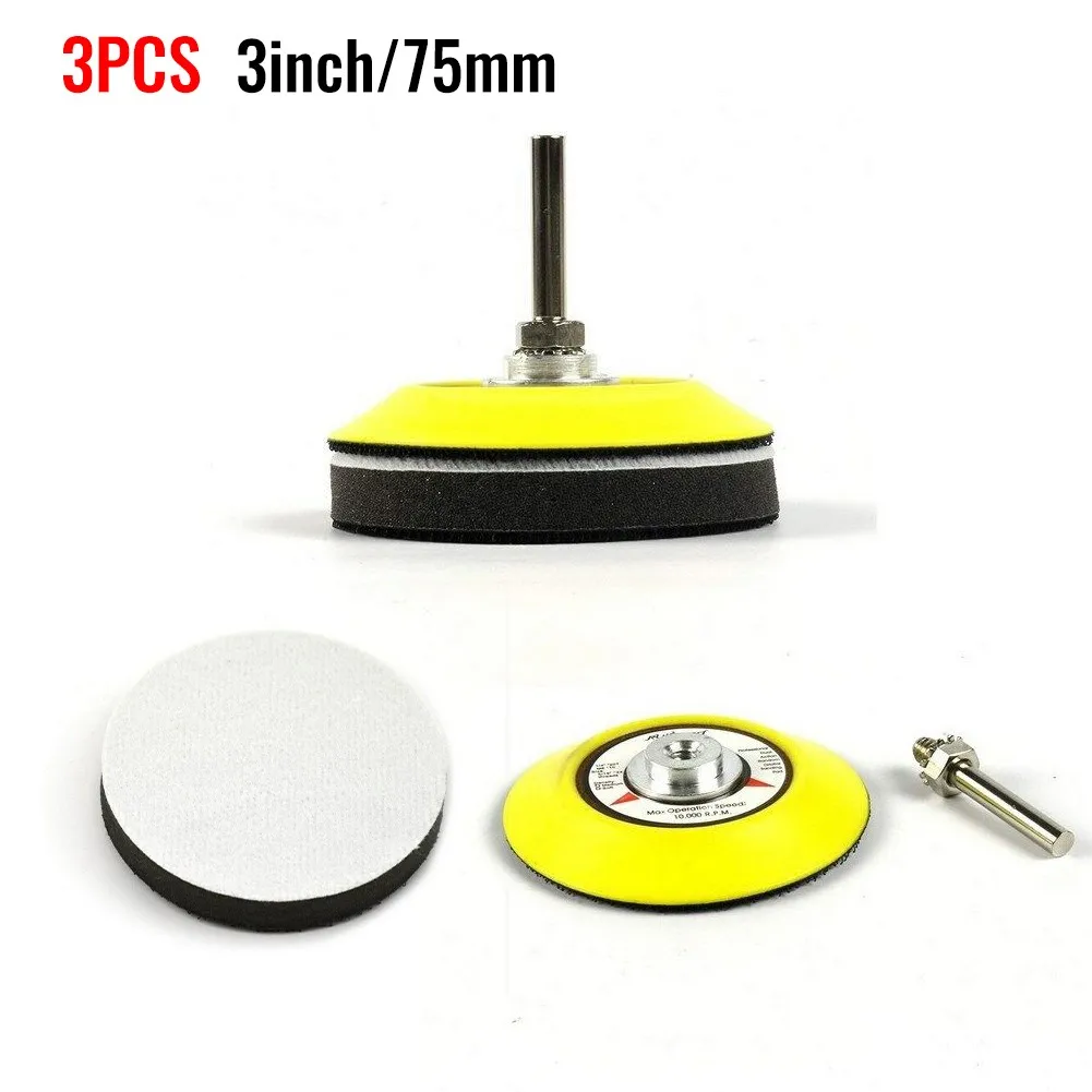 

Hook And Loop Buffering Pad Kit Sanding Pad Soft Foam Layer 1/4\\\\\\\\\\\\\\\\\\\\\\\\\\\\\\\" Shank