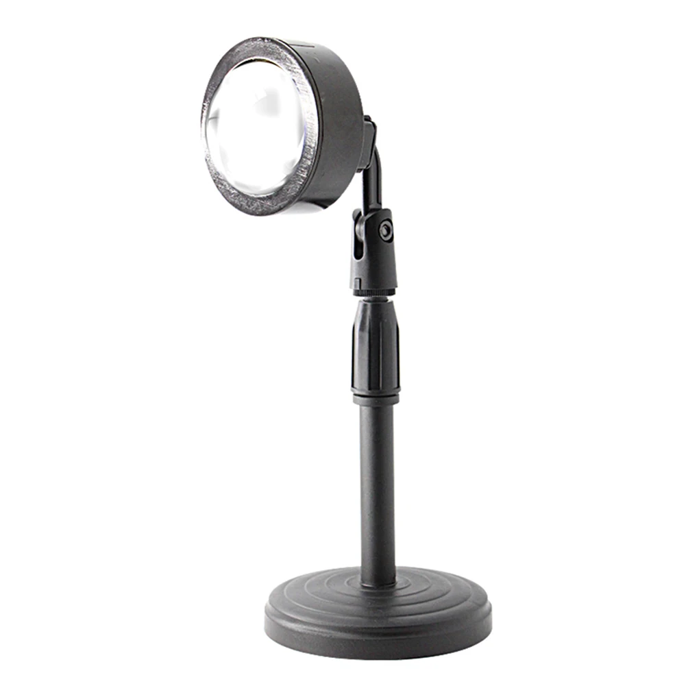 

USB Rainbow Sunset Projector Lamp Led Night Light Sun Projection Desk Lamp for Bedroom Bar Coffee Store Wall Lighting