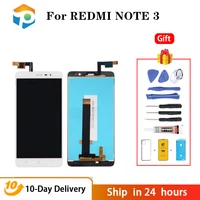 test aaa ori for xiaomi for redmi note 3 lcd display touch screen with frame for hongmi note3 replacement accessories