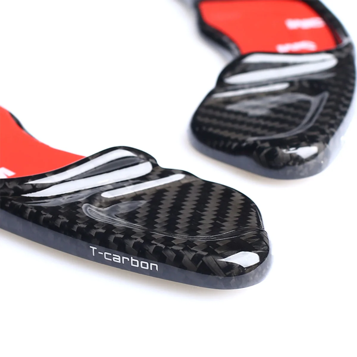 

Car Stickers For VW Golf 7 For VW Scirocco 2015 2016 Carbon Fiber Car Steering Wheel Extend Paddle Shifters Covers